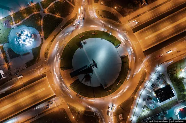 Фото Самары с высоты — космический город на Волге