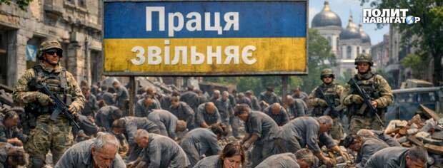 «Труд освобождает» — одесситов гонят на концлагерные работы