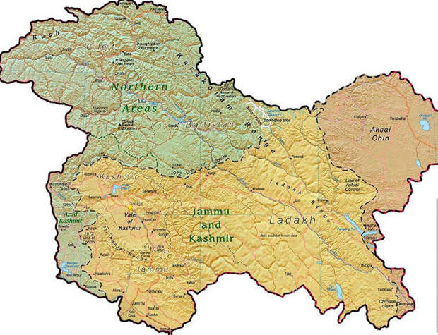 Кашмир интересное, спор, страны, территория