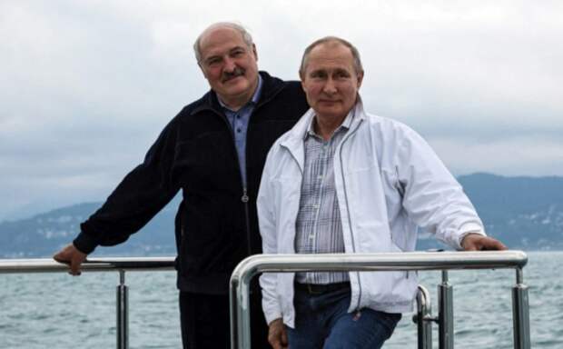 путин и лукашенко
