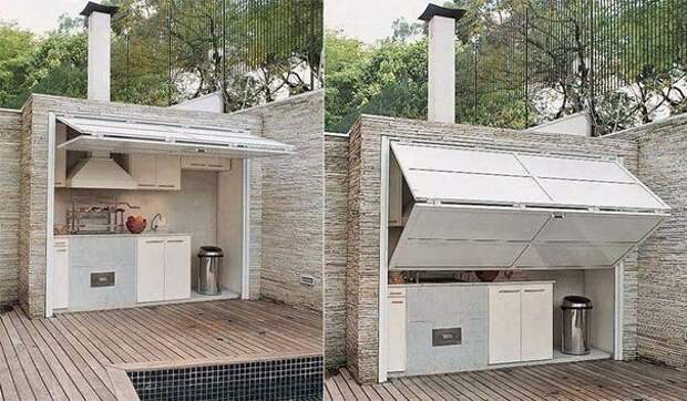 Летняя кухня на даче своими руками, пошагово с фото