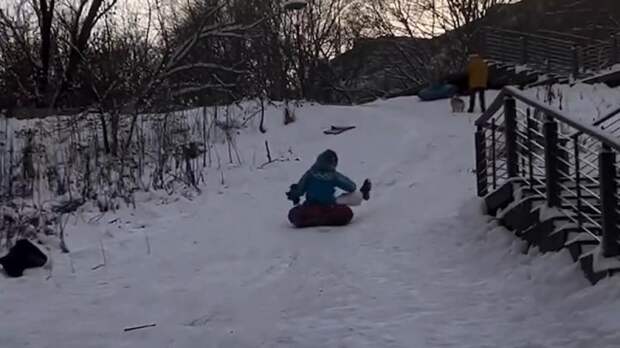 Новогоднее катание на ватрушке обернулось для москвички встречей с деревом и сломанным позвонком