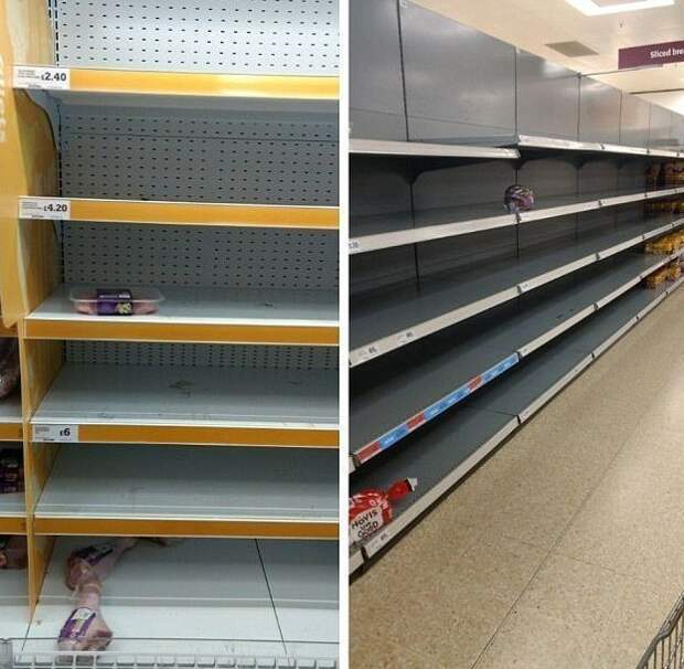 Почти как в СССР: британцы узнали, что такое продуктовый дефицит