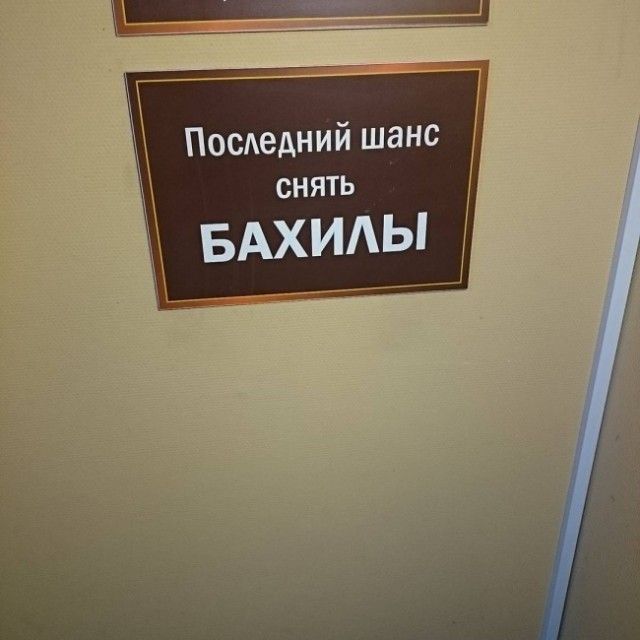 Остроумные объявления, вывески и таблички (21 фото)