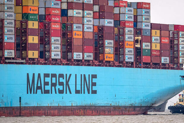 РБК: Логистическая компания Maersk остановил ликвидацию своего бизнеса в России