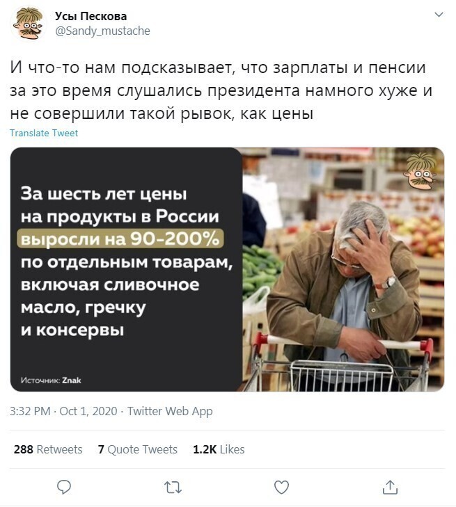Твиттер и его обитатели о ценах в российских магазинах Твиттер и его обитатели о ценах в российских магазинах