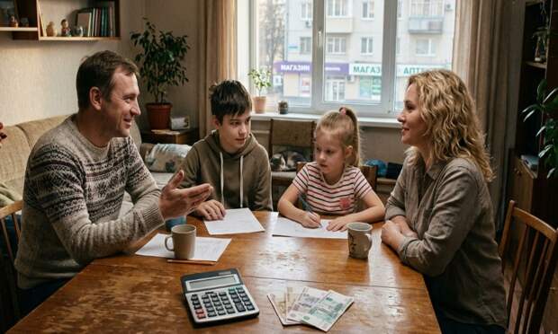 Новая налоговая выплата для семей с двумя и более детьми в 2026 году