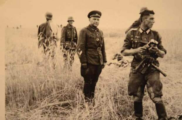 Сдавшийся в плен генерал-майор Закутный, июль 1941 года, Гомельская область