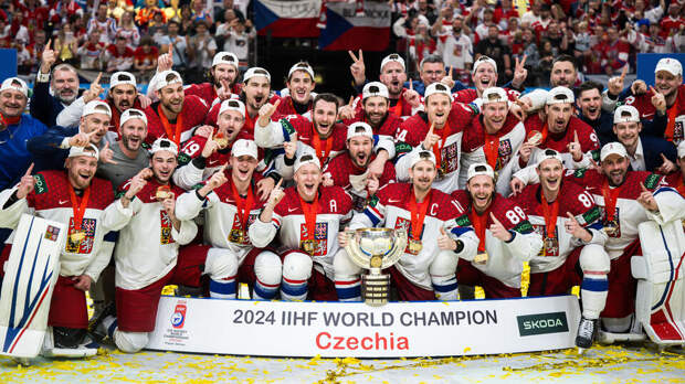 Сборная Чехии стала чемпионом мира по хоккею впервые за 14 лет