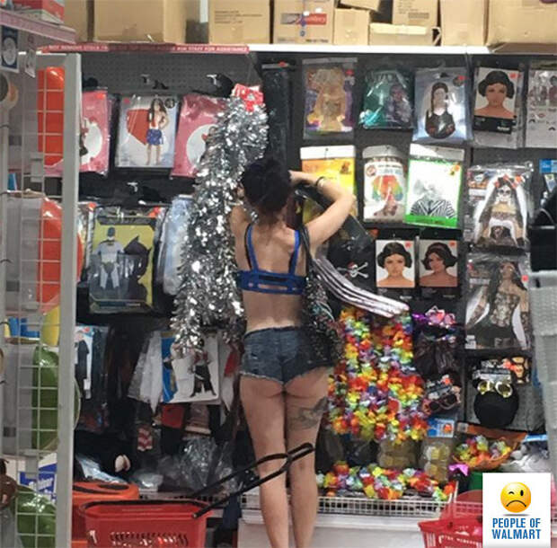 Экстравагантные покупатели Walmart walmart, люди, магазин, мода, одежда