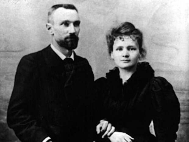 Пьер Кури и Мария Склодовская-Кюри, 1895 год.