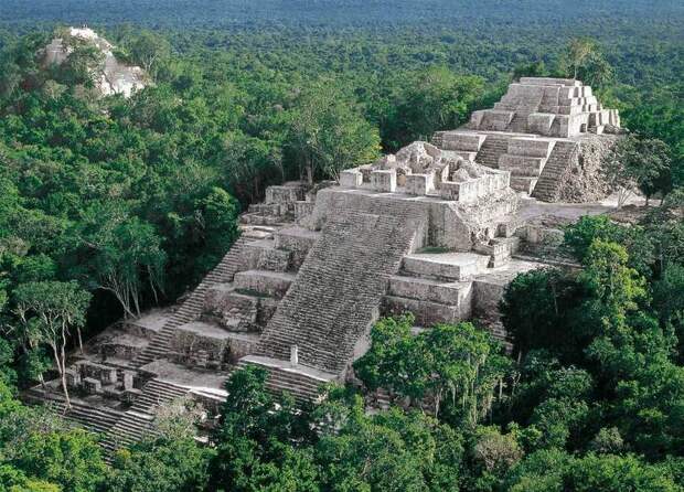 Калакмуль — древний город майя, который захватывают джунгли