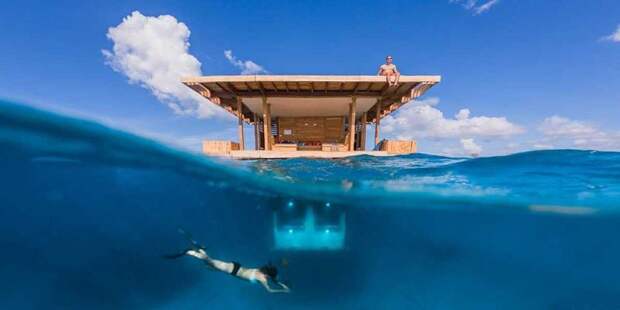 underwaterhotel00 Первый подводный гостиничный номер в Африке