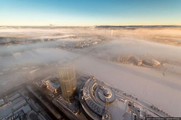 екатеринбург, зима, высота