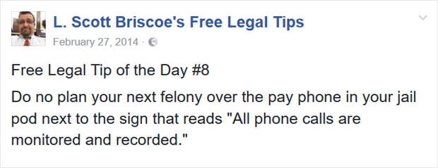 Free Legal Tips