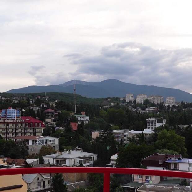 Вид с колеса обозрения