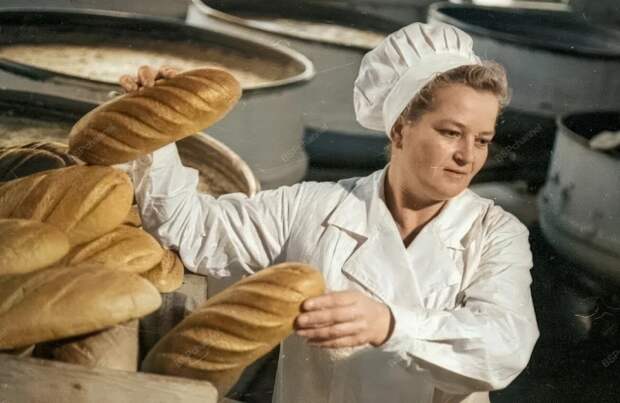 Свежий хлеб, 1970-е.