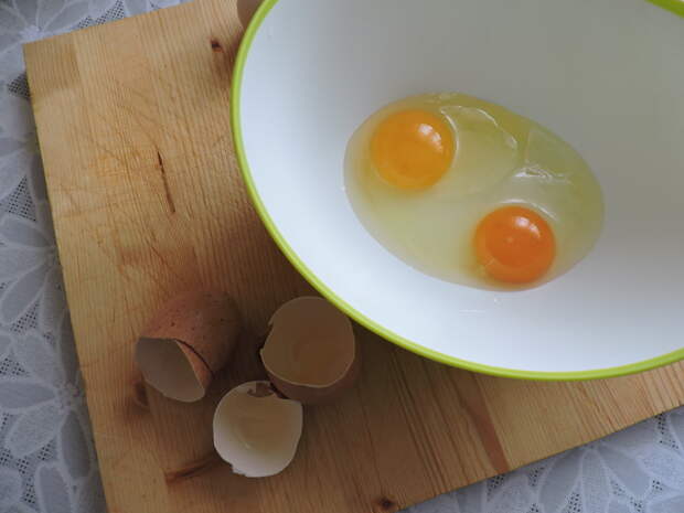 Яйца взбить с солью еда, омлет, своими руками, сделай сам