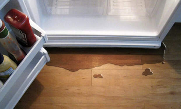 Что делать, если холодильник начал протекать?