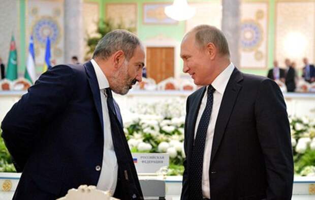 Путин отметил мужество армянского премьера