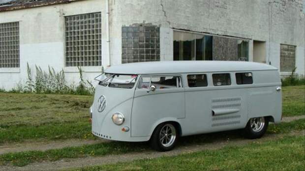 VW Bus с двигателем мощностью 600 лошадей Type-2, volkswagen, микроавтобус, тюнинг