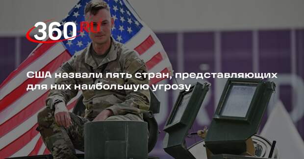 США назвали Китай, Россию, КНДР, Иран и Пакистан угрозой безопасности