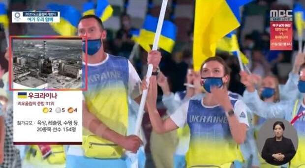Южнокорейский телеканал ассоциирует Украину с Чернобылем Южнокорейский телеканал ассоциирует Украину с Чернобылем