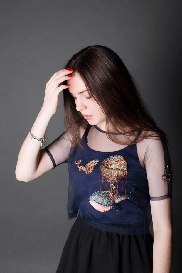 Вышитые блузки Кaterina Marchenko