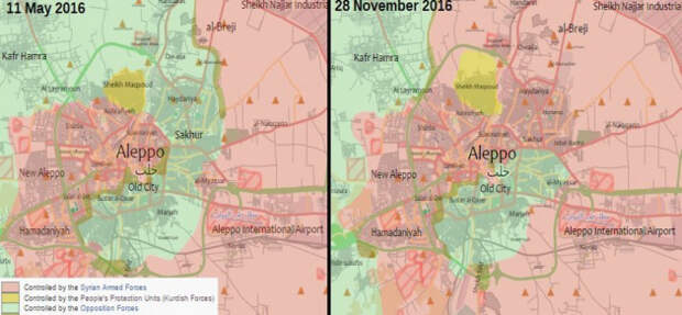 Коренной перелом в Алеппо: боевикам осталась только пустыня