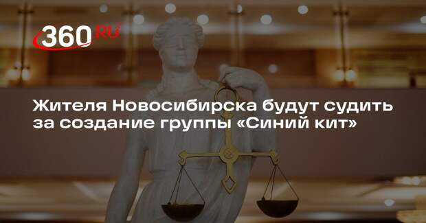 Жителя Новосибирска будут судить за создание группы «Синий кит»