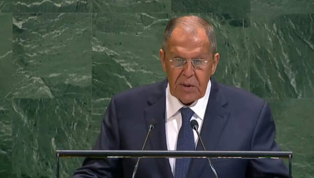 Лавров на ГА ООН: Любая агрессия против России получит самый решительный отпор