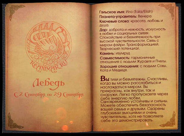 Кельтский гороскоп