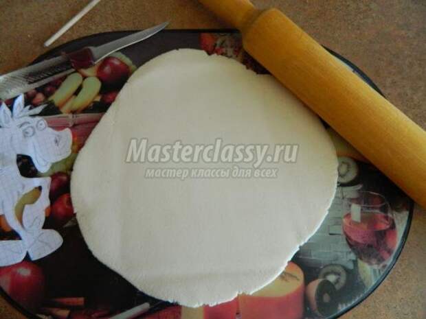 поделки из солёного теста. Лошадка