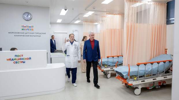 В Москве реконструировали приёмное отделение детской Морозовской больницы