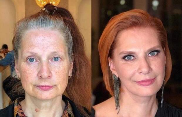 Возрастное преображение от Евгения Жука: в умелых руках стилиста женщина молодеет на 10 лет