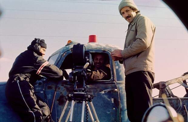 Вернер Херцог на съемочной площадке "Строшека" (1977). Фотографии со съёмок, актеры, кинематограф, режиссеры