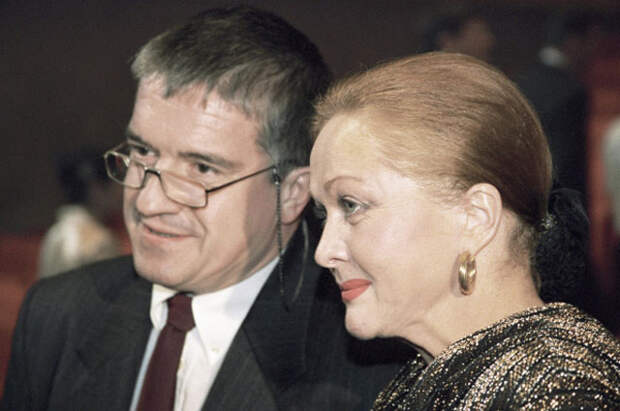 Наталья Гундарева и Михаил Филиппов