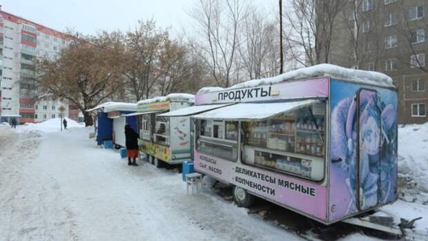 В Барнауле утвердили новую схему размещения ларьков и павильонов