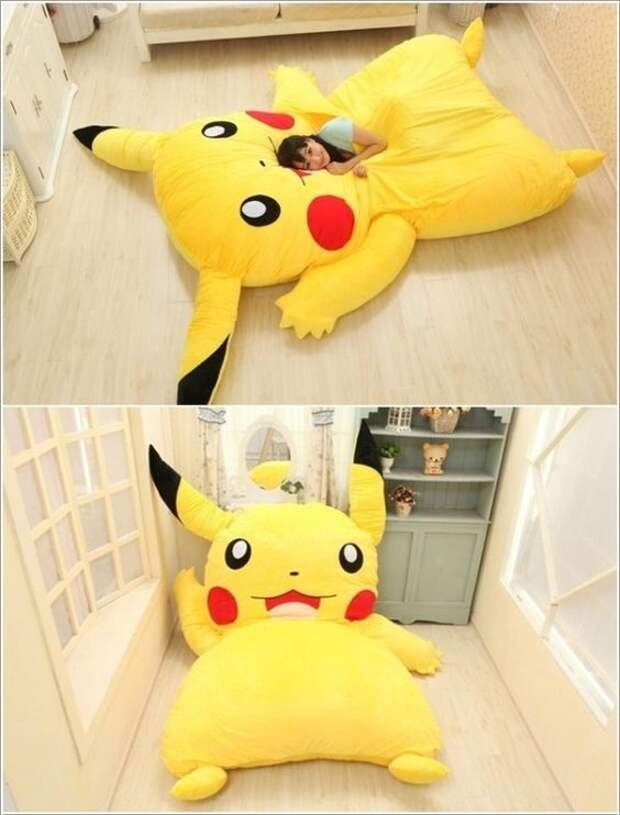 Pikachu-bed