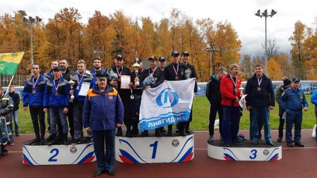 Соревнования по пожрано-спасательному спорту среди ДПО. Фото: МЧС