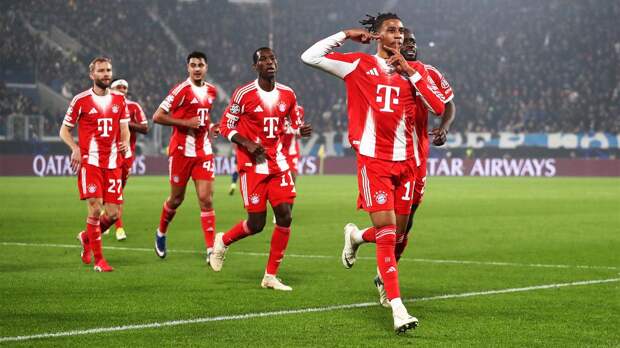 «Бавария» забила на выезде «Аталанте» шесть голов в первом матче 1/8 финала Лиги чемпионов