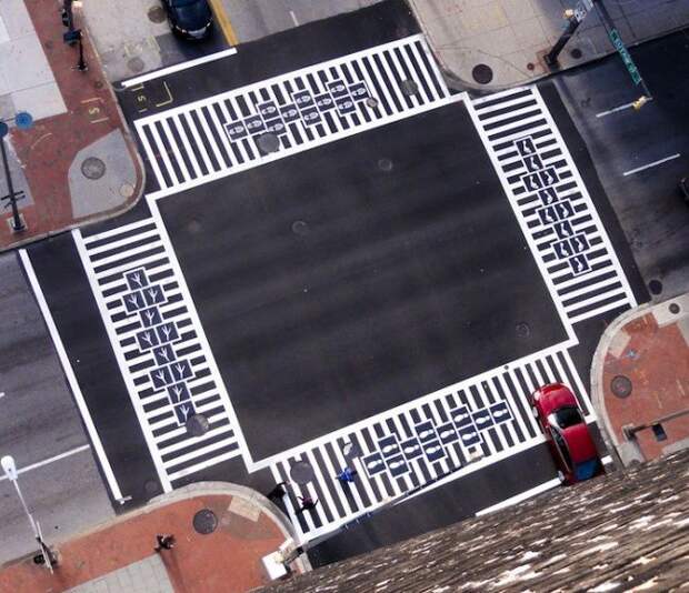 Нестандартные креативные зебры со всего света зебра, креатив, пешеходный переход