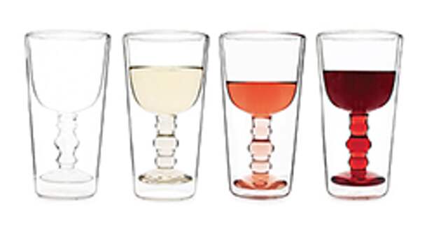 Illusion Wine Glasses