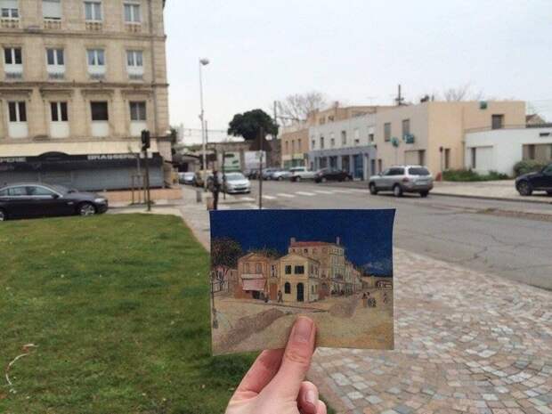 Реальные места в Арле, с которых Ван Гог писал свои потрясающие картины 