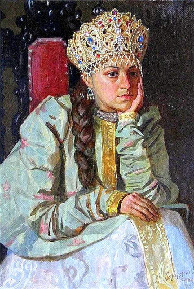 Русские красавицы глазами художников