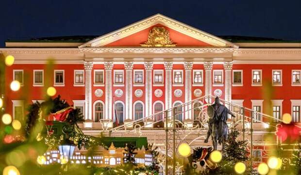 Архитектурно-художественная подсветка будет работать в Москве в новогоднюю ночь