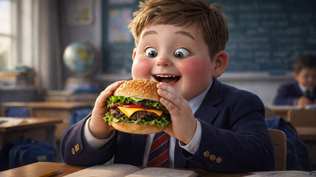 Почти 30% детей в России сталкиваются с лишним весом