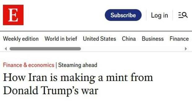 Иран выигрывает энергетическую войну — The Economist