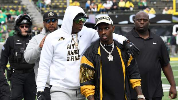 Colorado coach Deion Sanders