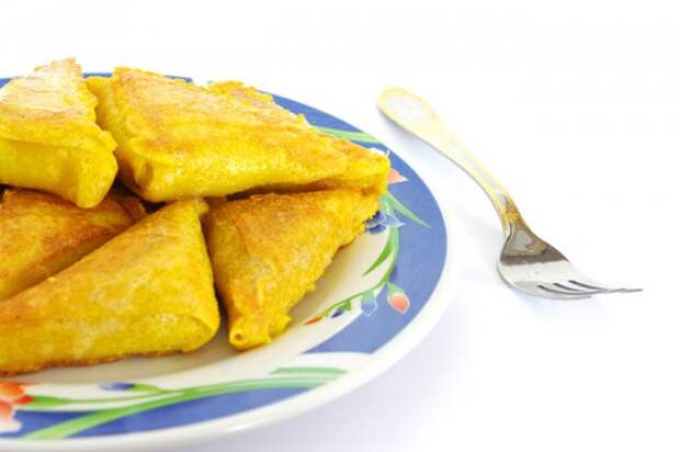 Ленивые чебуреки с мясом Ленивые чебуреки с мясом